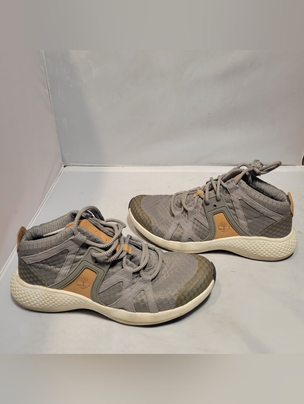 Timberland Mens Flyroam Go F/L Chukka Sport Sneaker Size  8.5Gray